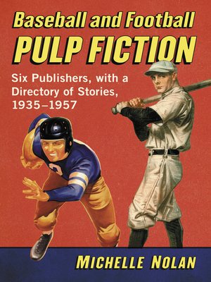 cover image of Baseball and Football Pulp Fiction